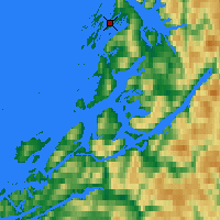 Nearby Forecast Locations - Brønnøysund - 