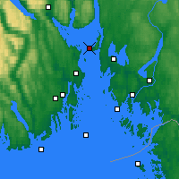 Nearby Forecast Locations - Gullholmen - 