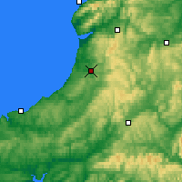 Nearby Forecast Locations - Aberystwyth - 