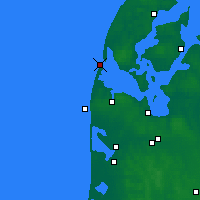 Nearby Forecast Locations - Thyborøn - 