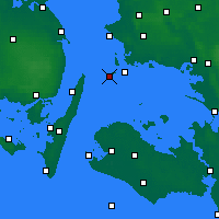Nearby Forecast Locations - Omø - 