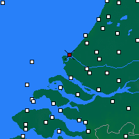 Nearby Forecast Locations - Hook of Holland - 