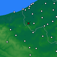 Nearby Forecast Locations - Poperinge - 