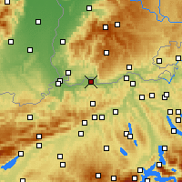 Nearby Forecast Locations - Möhlin - 