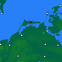 Nearby Forecast Locations - Fischland-Darß-Zingst - 
