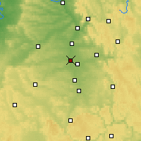Nearby Forecast Locations - Fürth - 