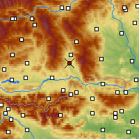 Nearby Forecast Locations - Sankt Andrä - 