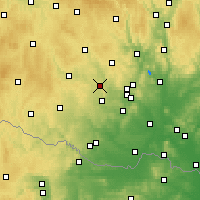 Nearby Forecast Locations - Náměšť nad Oslavou - 