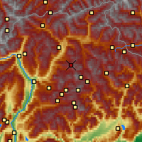 Nearby Forecast Locations - Seiser Alm - 
