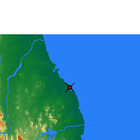 Nearby Forecast Locations - Batticaloa - 