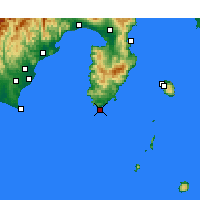 Nearby Forecast Locations - Irozaki - 