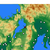 Nearby Forecast Locations - Hikone - 