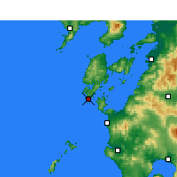 Nearby Forecast Locations - Ushibuka - 