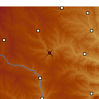 Nearby Forecast Locations - Yan'an - 