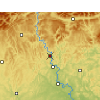 Nearby Forecast Locations - Cangxi - 