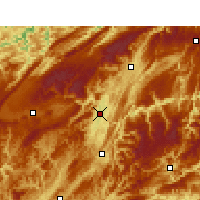 Nearby Forecast Locations - Enshi - 
