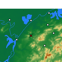 Nearby Forecast Locations - Linxiang - 
