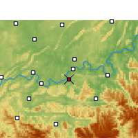 Nearby Forecast Locations - Naxi - 