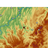Nearby Forecast Locations - Qijiang - 