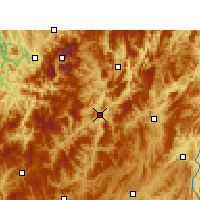 Nearby Forecast Locations - Zheng'an - 