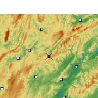 Nearby Forecast Locations - Guzhang - 