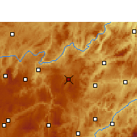 Nearby Forecast Locations - Weng'an - 