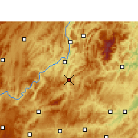 Nearby Forecast Locations - Shiqian - 
