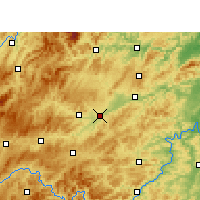 Nearby Forecast Locations - Yuping - 