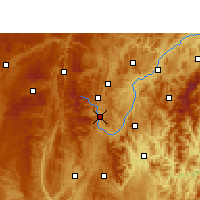Nearby Forecast Locations - Duyun - 