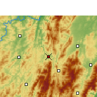Nearby Forecast Locations - Suining/HUN - 