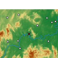 Nearby Forecast Locations - Qiyang - 
