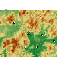 Nearby Forecast Locations - Lechang - 