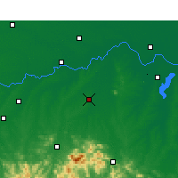 Nearby Forecast Locations - Gushi - 
