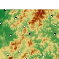 Nearby Forecast Locations - Shaowu - 