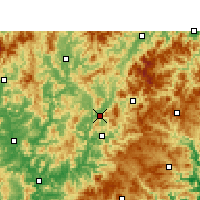Nearby Forecast Locations - Songxi - 