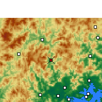 Nearby Forecast Locations - Hua'an - 