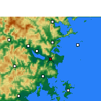 Nearby Forecast Locations - Changle - 