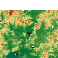 Nearby Forecast Locations - Yingde - 