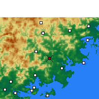 Nearby Forecast Locations - Nan'an - 