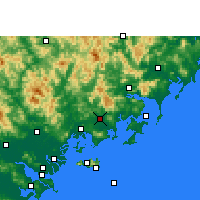 Nearby Forecast Locations - Zhao'an - 