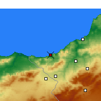 Nearby Forecast Locations - Ghazaouet - 