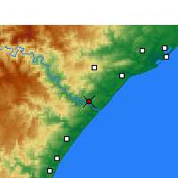 Nearby Forecast Locations - Mandeni - 