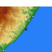 Nearby Forecast Locations - Port Edward - 