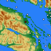 Nearby Forecast Locations - Baie-Comeau - 