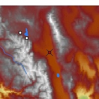 Nearby Forecast Locations - Bishop - 