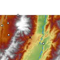 Nearby Forecast Locations - Ibagué - 