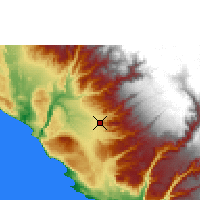 Nearby Forecast Locations - Nazca - 