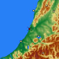 Nearby Forecast Locations - Greymouth - 