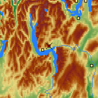 Nearby Forecast Locations - Queenstown - 