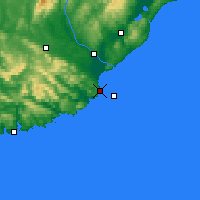 Nearby Forecast Locations - Nugget Point Aws - 